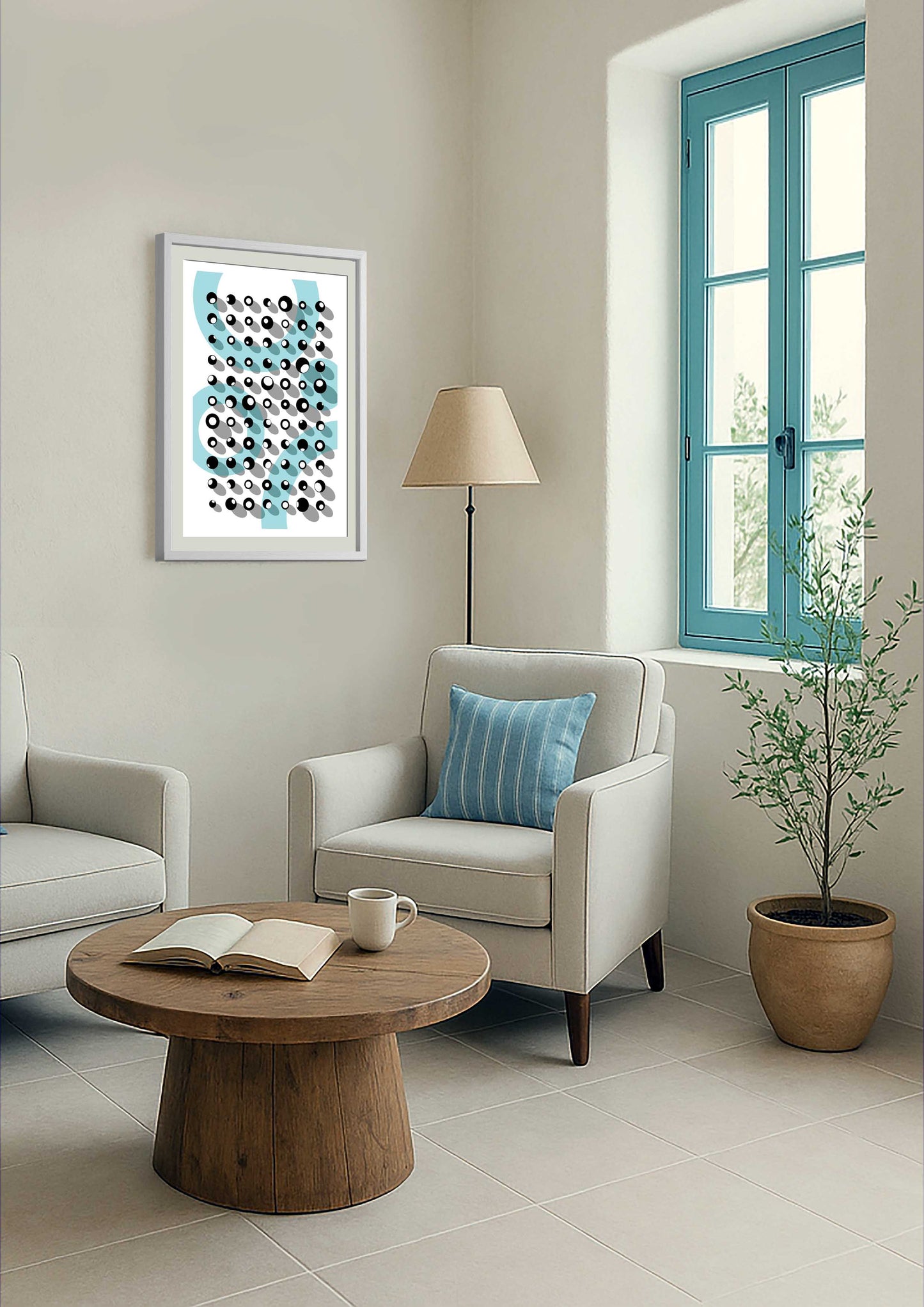 Décoration murale rafraichissante