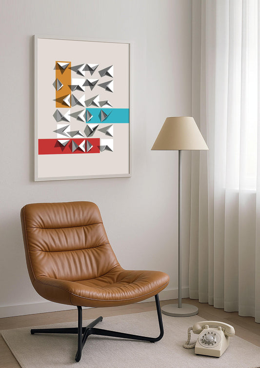 Déco salon rétro design