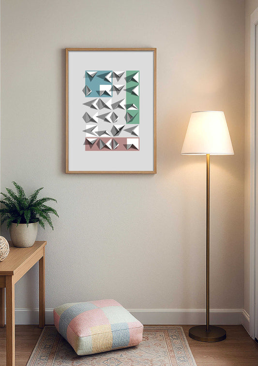 Affiche qui insuffle une sérénité intérieure