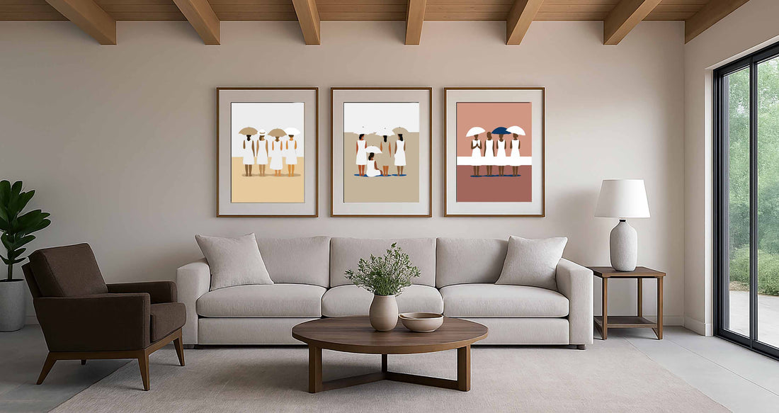 À quelle hauteur dois-je accrocher mes tableaux, affiches et miroirs ?