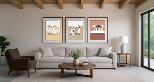 À quelle hauteur dois-je accrocher mes tableaux, affiches et miroirs ?