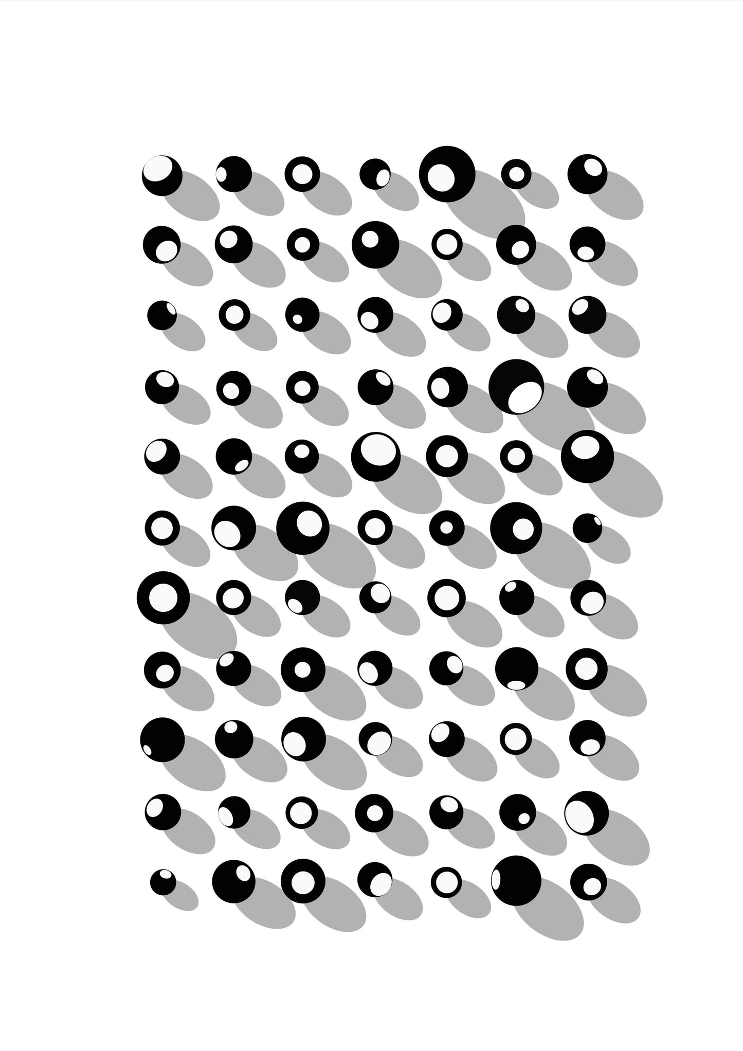 Graphisme moderne noir blanc gris