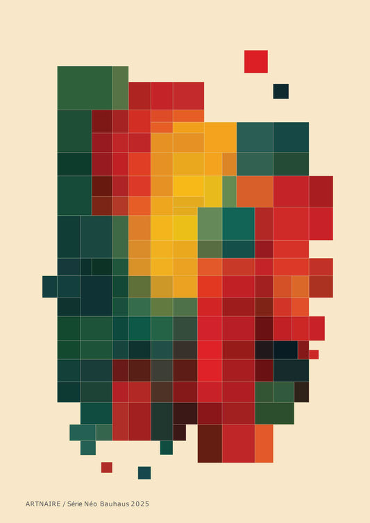 œuvre décorative inspirante pour intérieur moderne