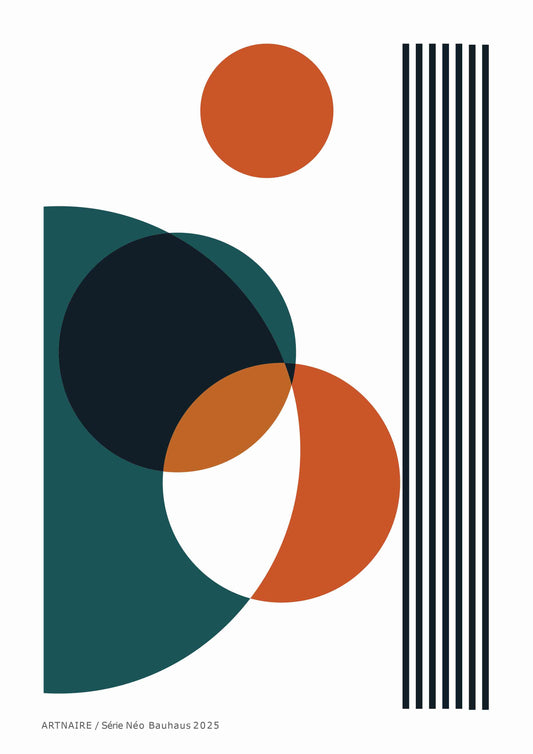 affiche style Bauhaus