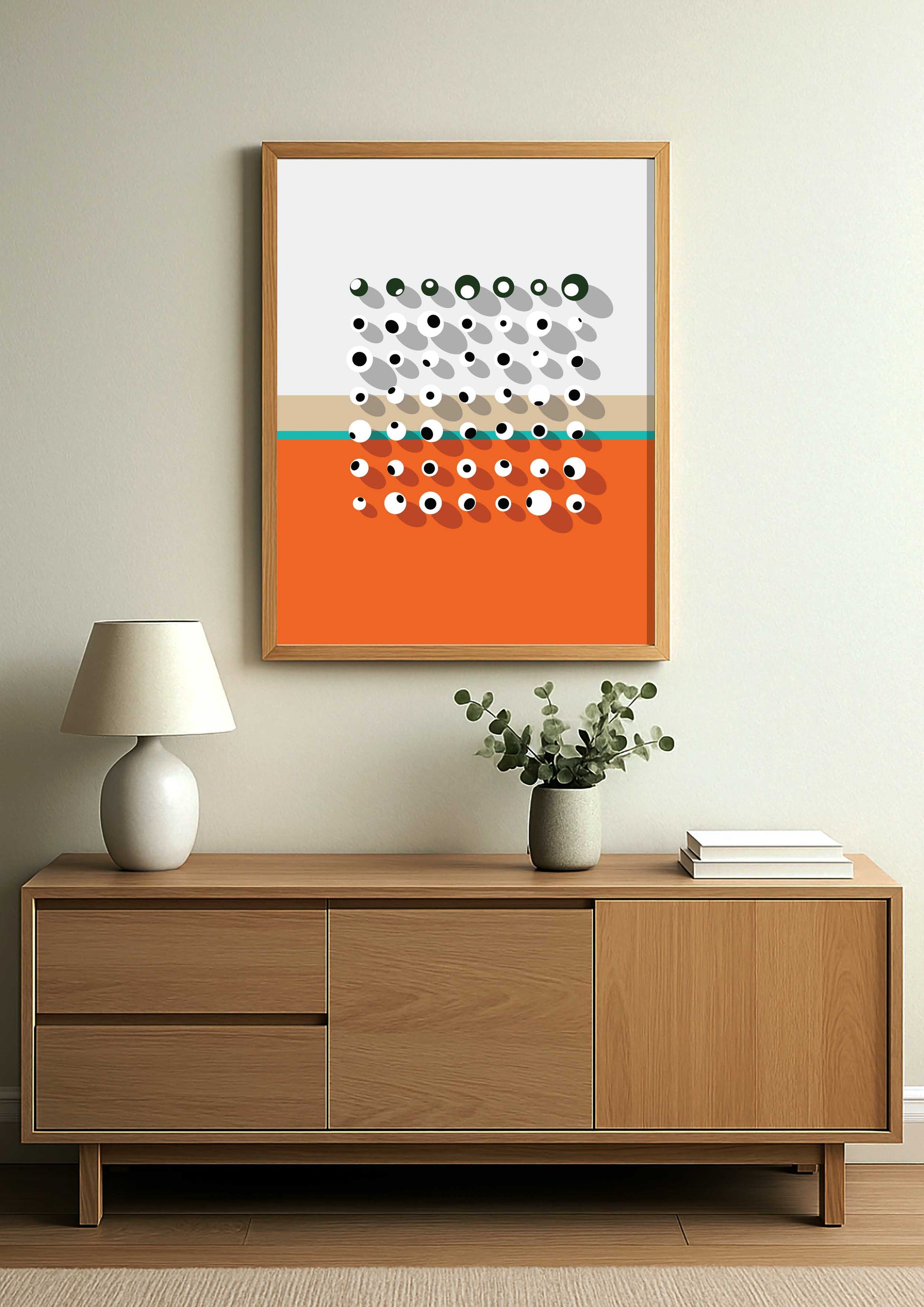 Poster design contemporain