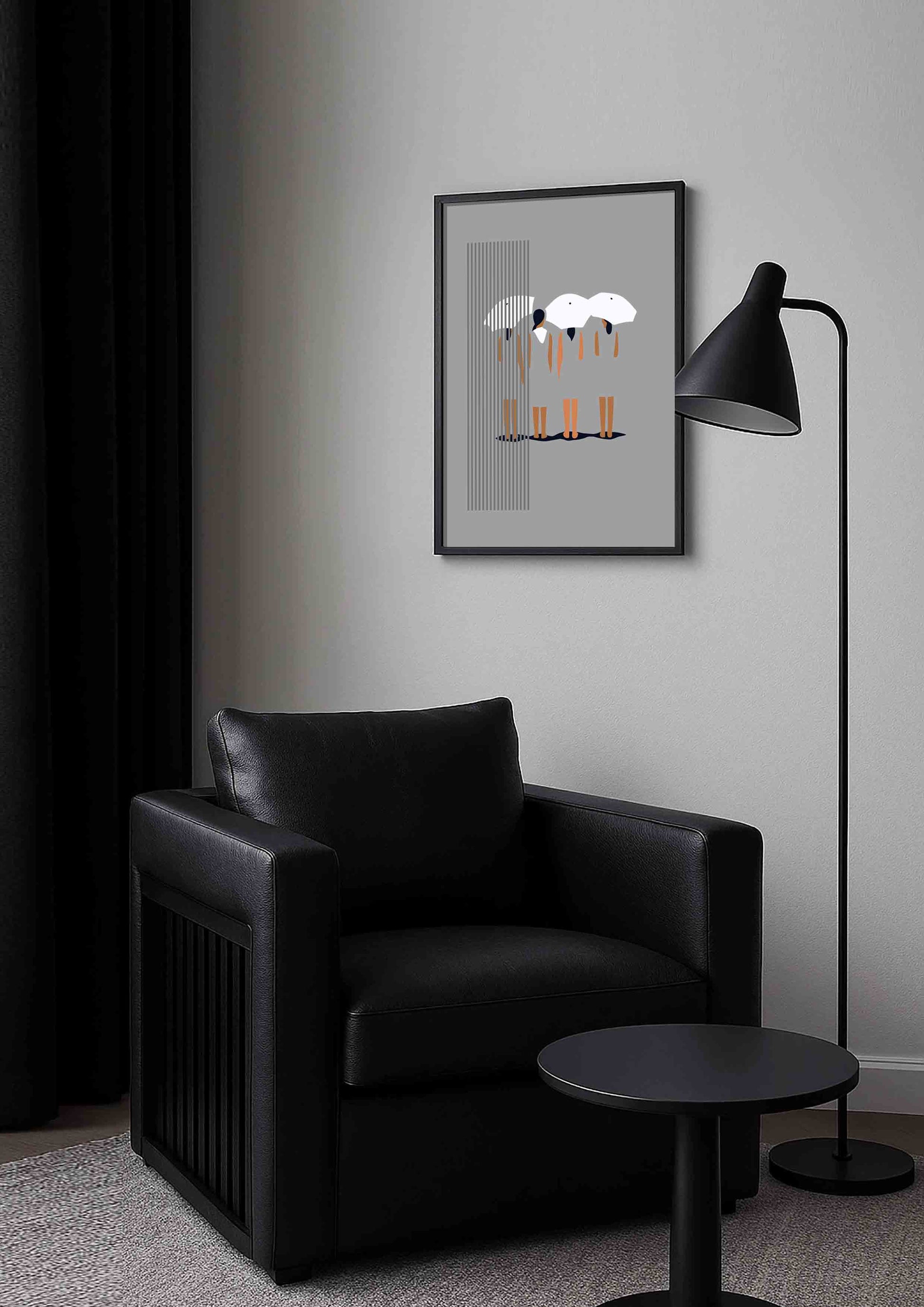 décoration murale graphique et poétique