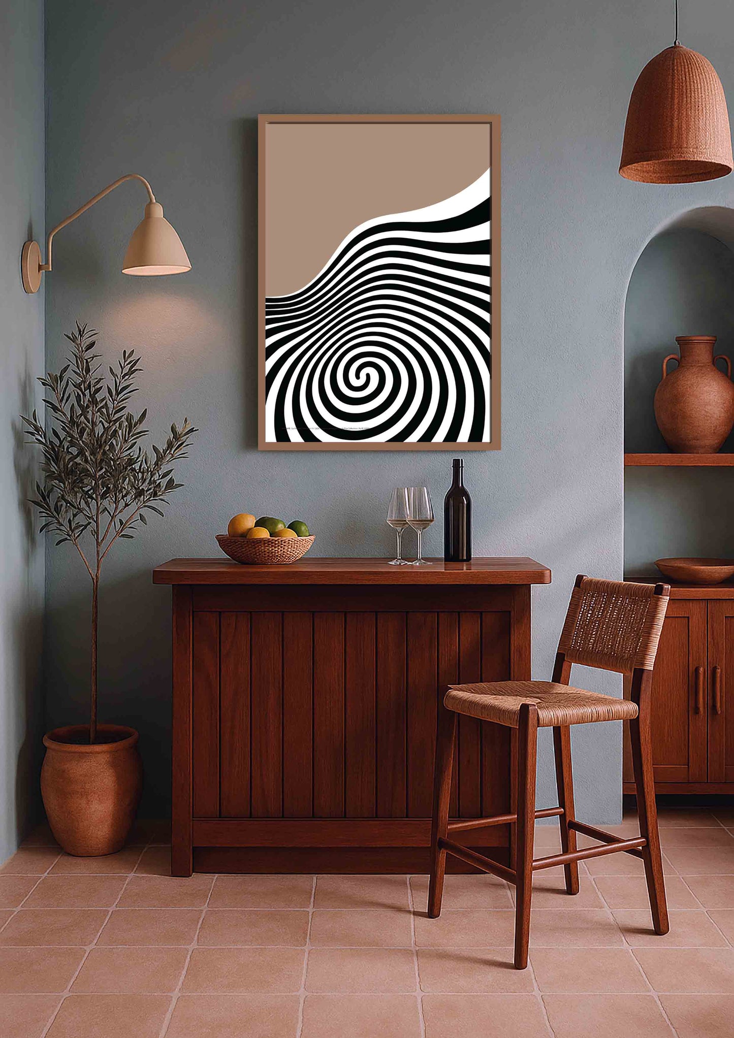 décoration intérieure murale sophistiquée