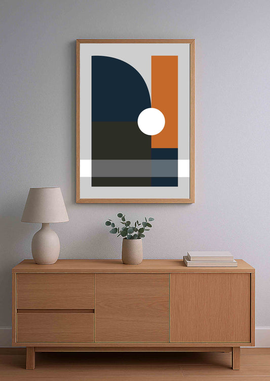 Affiche pour une décoration simple et raffinée