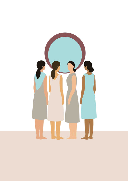 illustration poétique lien féminin