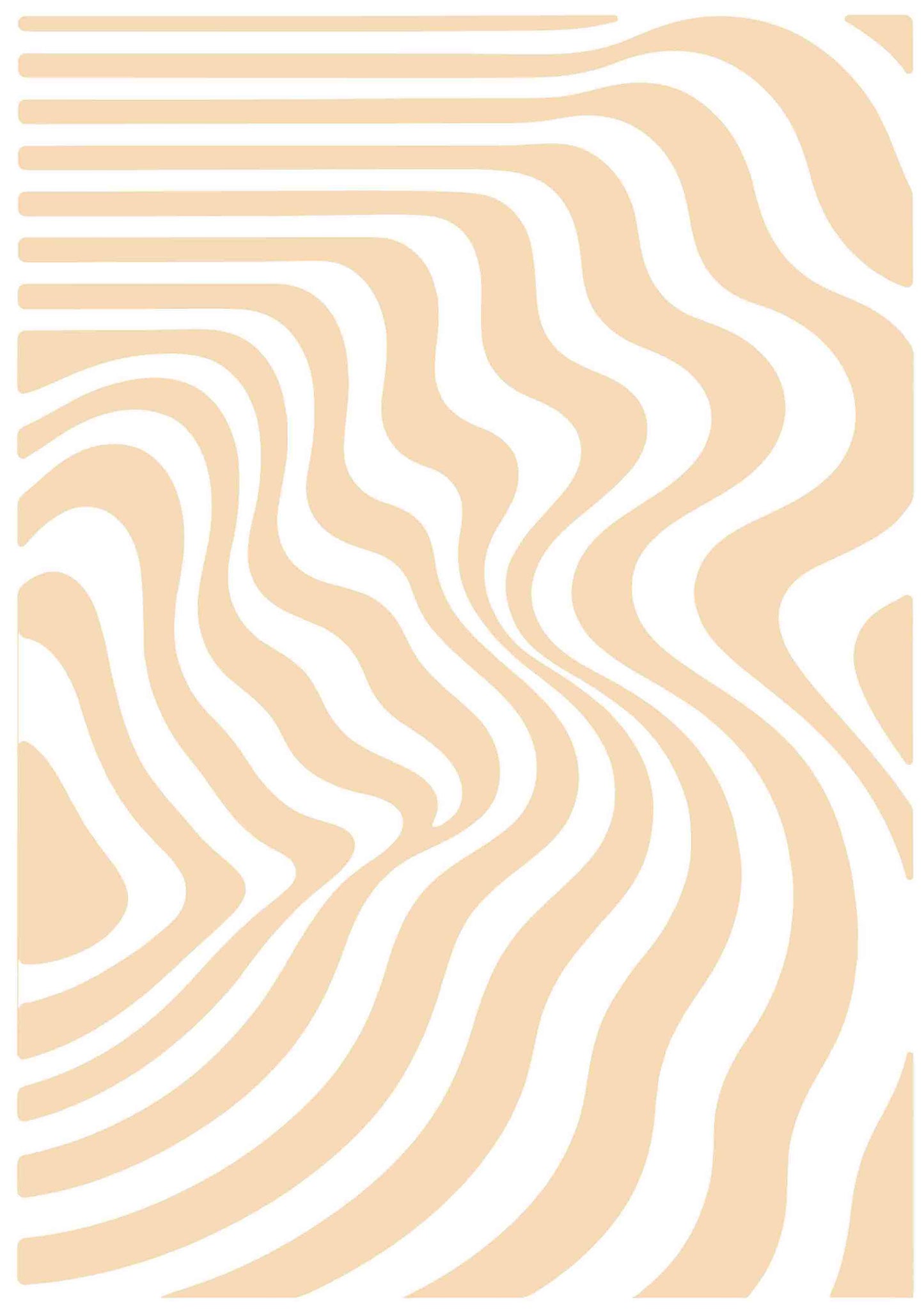 poster déco murale tons rosés