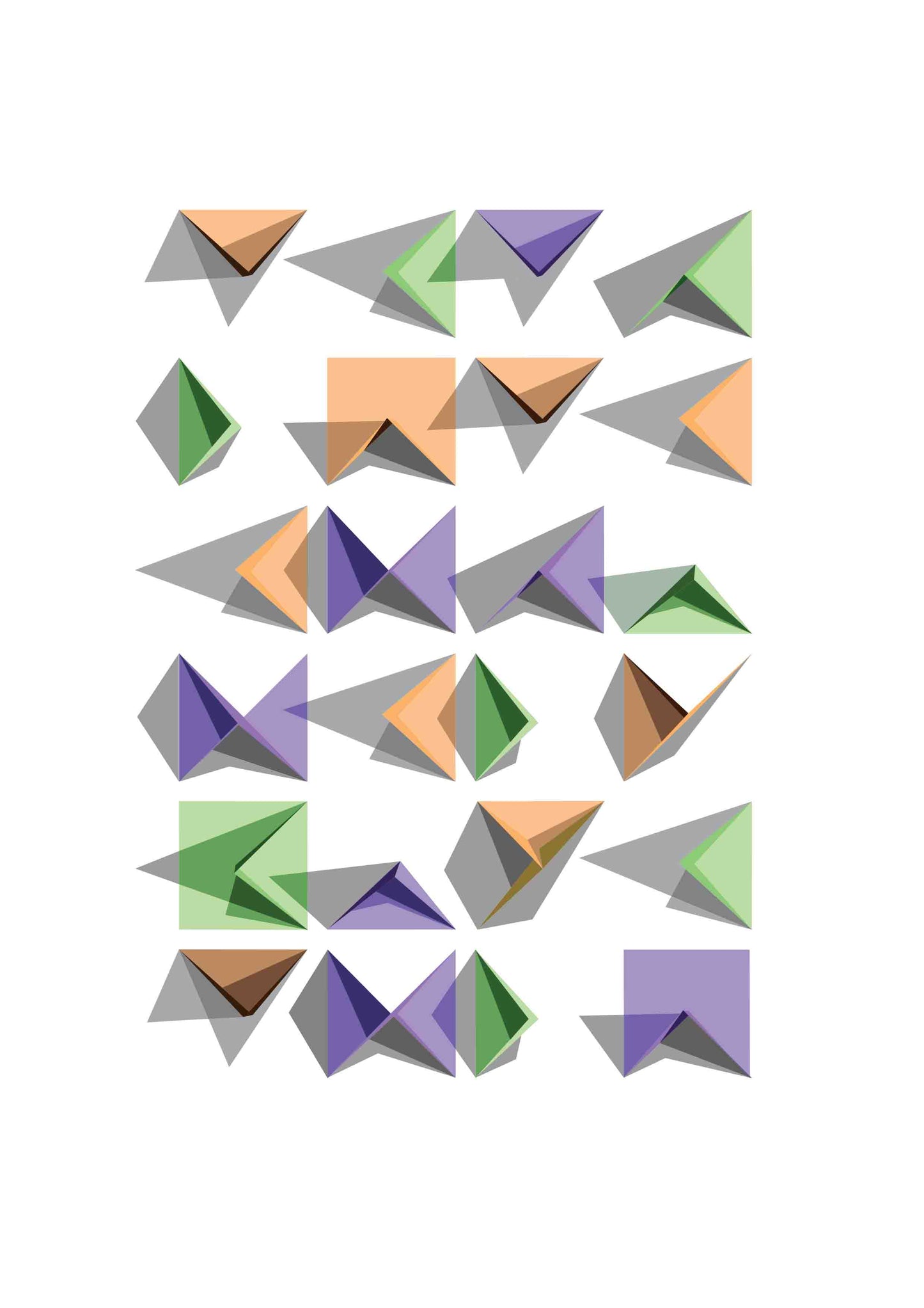 affiche design Memphis 